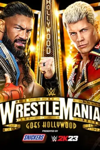 WWE WrestleMania 39 (2023) PPV poster