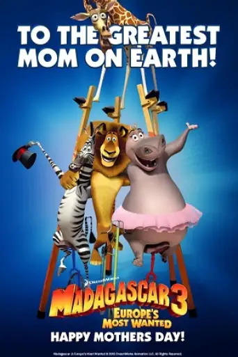 Madagascar 3 Europe’s Most Wanted (2012) poster