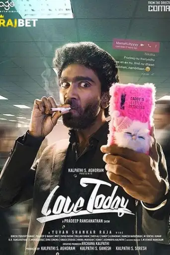 Love Today (2022) Hindi poster