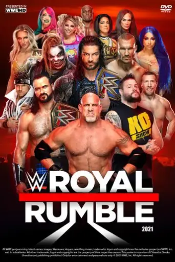 WWE Royal Rumble 2021 PPV poster