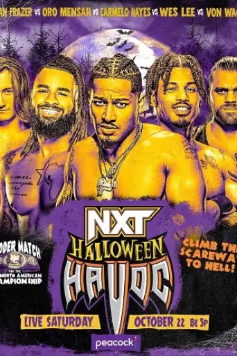 WWE NXT Halloween 2022 Main Event English poster
