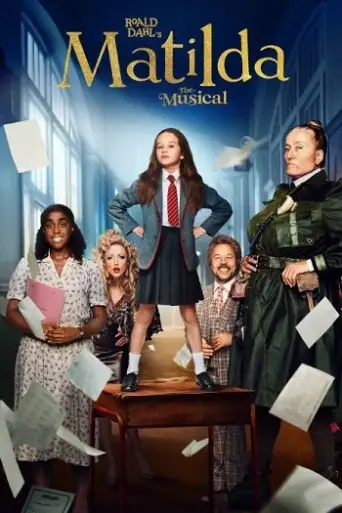 Roald Dahl’s Matilda the Musical (2022) poster