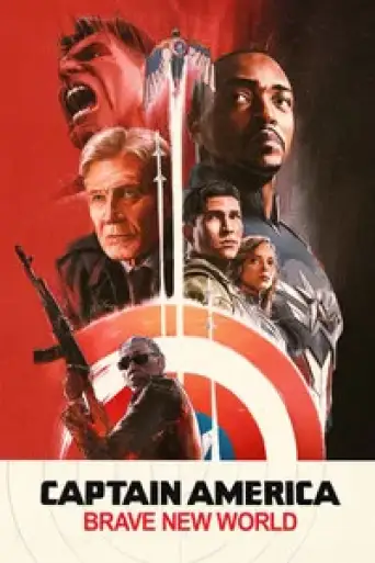 Captain America: B.N.W. (2025) poster