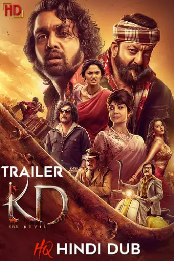 KD: The Devil (2026) [Hindi HQ/Studio-Dub TRAiLER… poster