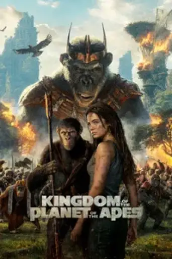 Kingdom of The Planet of The Apes (2024) poster
