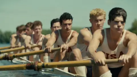 Download The Boys in the Boat (2023) Hindi Dubbed HDRip Full Movie