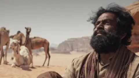Download Aadujeevitham The Goat Life 2024 Hindi Dubbed HDRip Full Movie